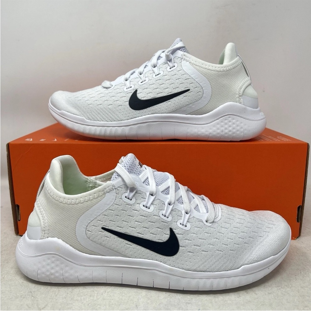 Nike Free RUN RN 2018 White Women's 10 Running Shoes 942837-100 Ships now